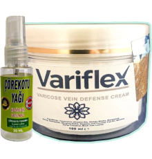 Variflex Bacak Bakımı Kremi 100 ml + Çörek Otu Yağı 30 ml