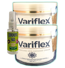 Variflex Bacak Bakımı Kremi 100 ml x 2 adet + Çörek Otu Yağı 30 ml
