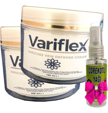 Variflex Krem 100 ml x 2 adet + ve Çörek Otu Yağı 30 ml