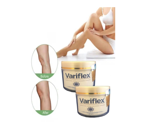 Variflex Varicose Vein Defense Bacak Var.isleri Için Masaj Bakım Kremi 100 ml 2 Adet Variflex Varicose Vein Defense Bacak Var.isleri Için Masaj Bakım Kremi 100 ml 2 Adet