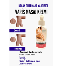 Var.is Bölgesi Için Bacak Onarmaya Yardımcı Ve Besleyici Varison Masaj Kremi 100 ml