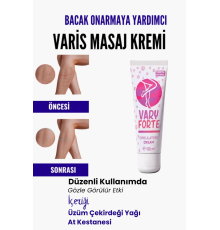 Var.is Bölgesi Için Bacak Onarmaya Yardımcı Besleyici Varyforte Masaj Kremi 100ml