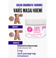 Var.is Bölgesi Için Bacak Onarmaya Yardımcı Ve Besleyici Varyforte Masaj Kremi 100 ml
