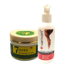Varison 120 ml Bacak Krem + 7 Days Slimingcream Yaza Hazırlık Jeli
