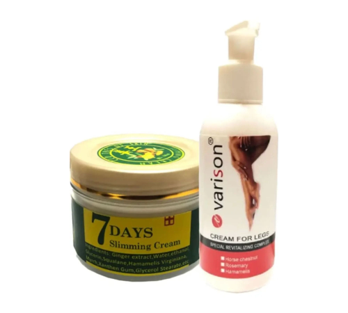 Varison 120 ml Bacak Krem + 7 Days Slimingcream Yaza Hazırlık Jeli Varison 120 ml Bacak Krem + 7 Days Slimingcream Yaza Hazırlık Jeli