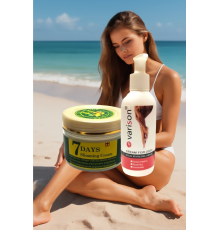 Varison 120 ml Bacak Krem + 7 Days Slimingcream Yaza Hazırlık Seti