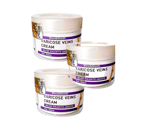 Varix Varicose Veins West&Month Leg Bakım Kremi 100 ml X 3 adet