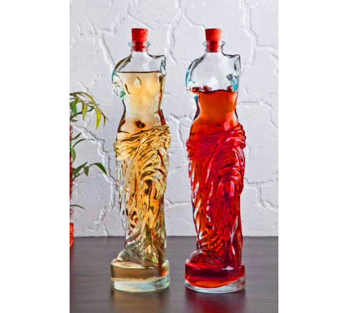Venüs Yağdanlık - Kadın Figürlü Sirkelik Sosluk 200 ML 2li Set (336336)