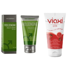 Viaxi Proloongıng Krem 56 Ml+Viaxi Çilek Aromalı Kayganlaştırcı