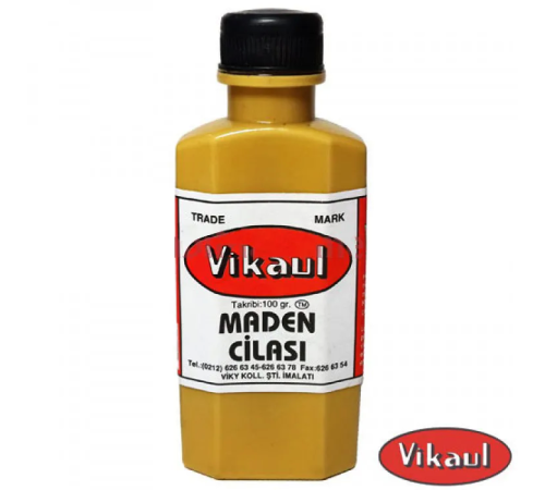 Vikaul Metal Parlatıcı - Maden Cilası, Kavil 100 gr - 12 Adet Vikaul Metal Parlatıcı - Maden Cilası, Kavil 100 gr - 12 Adet