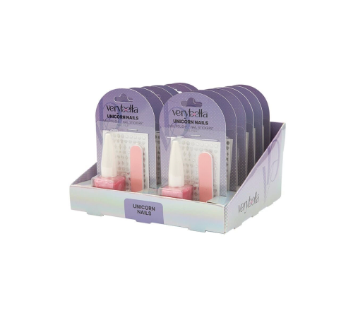 VRB48000 Very Bella - Unicorn Tırnak Seti (oje+kağıt törpü) VRB48000 Very Bella - Unicorn Tırnak Seti (oje+kağıt törpü)