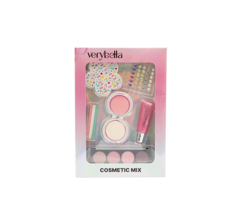 VRB83000 Very Bella Güzellik Seti (saç tebeşiri+far+yüz boyası+lip gloss+sticker VRB83000 Very Bella Güzellik Seti (saç tebeşiri+far+yüz boyası+lip gloss+sticker