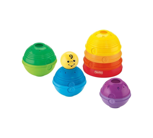 W4472 Fisher-Price® Numaralı Kaplar / Sıralama ve Şekil Ayırma Oyuncakları