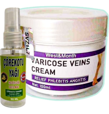West & Month Varicose Veins Bakım Kremi 100 ml + Çörek Otu Yağı 30 ml