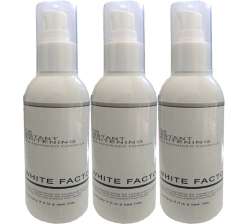 White Factor 3 Adet White Factor For Instant Whitening Beyazlatıcı Açıcı / 3X120 ml Krem LFMYN103 White Factor 3 Adet White Factor For Instant Whitening Beyazlatıcı Açıcı / 3X120 ml Krem LFMYN103