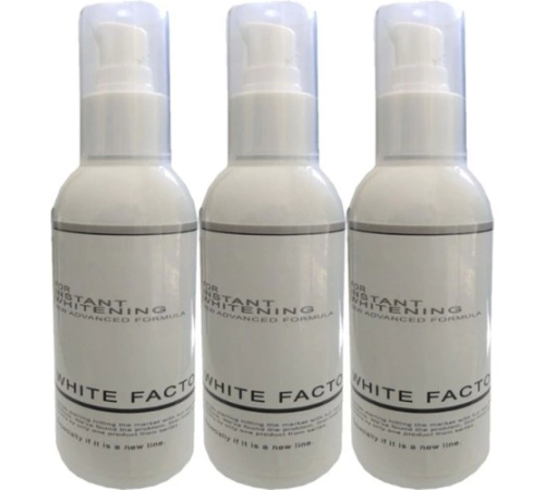 White Factor 3 Adet White Factor For Instant Whitening Beyazlatıcı Açıcı / 3X120 ml Krem ANMYN103 White Factor 3 Adet White Factor For Instant Whitening Beyazlatıcı Açıcı / 3X120 ml Krem ANMYN103