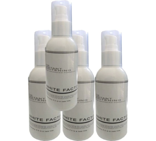 White Factor 4 Tane Birden White Factor For Instant Whitening Beyazlatıcı Açıcı / 4X120 ml Krem ANMYN104 White Factor 4 Tane Birden White Factor For Instant Whitening Beyazlatıcı Açıcı / 4X120 ml Krem ANMYN104