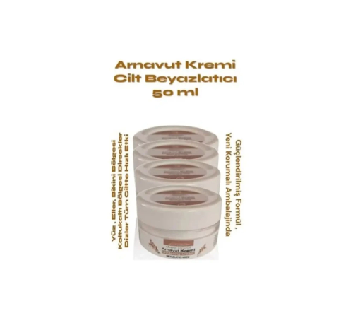 Whitening Cream Arnavut Kremi 50ml Aklık Kremi Beyazlatıcı Krem X 2 ADET Whitening Cream Arnavut Kremi 50ml Aklık Kremi Beyazlatıcı Krem X 2 ADET