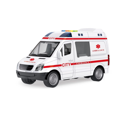 WY590E-F 1:16 Sürtmeli Sesli Işıklı Ambulans / Polis Arabası - 1 adet stokta olan gönderilir WY590E-F 1:16 Sürtmeli Sesli Işıklı Ambulans / Polis Arabası - 1 adet stokta olan gönderilir
