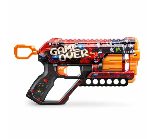 X-Shot Skins Griefer 12 Mermili Sünger Dart Atan Silah 32 cm - 89380 X-Shot Skins Griefer 12 Mermili Sünger Dart Atan Silah 32 cm - 89380