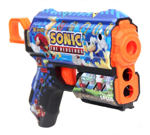 X-Shot Skins Sonic Dart Fırlatıcı 8 Dartlı