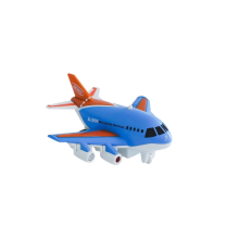 XG879-209 Sesli Işıklı Metal Çek Bırak Uçak -Birliktoys