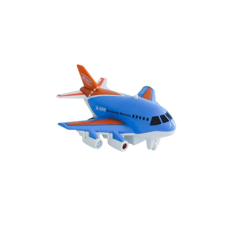 XG879-209 Sesli Işıklı Metal Çek Bırak Uçak -Birliktoys