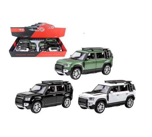 XHD-B2401 1 24 C-B IŞIKLI SESLİ MODEL OFF ROAD DEF METAL JEEP