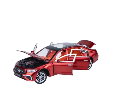XHD-B2418 1 24 Vardem Çek Bırak Işıklı ve Sesli Model Mrs Metal Araba 1:24