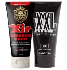 Etkili Sertleştiricili Cream Erkeğe Özel Karışım 3 Özellikli Krem 50 ml + Yanında Hotxxl Erkeğe Özel 50 ml Krem HAPG333