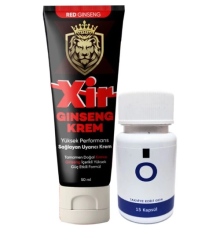 Etkili Sertleştiricili Cream Erkeğe Özel Karışım 3özellikli Krem 50 ml + Yanında 1 Ad O Caps Erkeklere Özel Hareketleyici 15LI Kaps