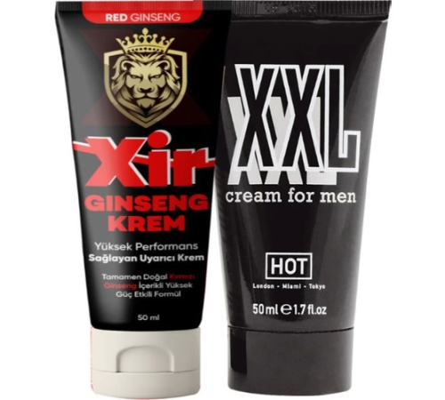 Etkili Sertleştiricili Cream KOD:ASLG333 Erkeğe Özel Karışım 3özellikli Krem 50 ml + Yanında Hotxxl Erkeğe Özel Boyutlandırıcı 50 ml Krem Etkili Sertleştiricili Cream KOD:ASLG333 Erkeğe Özel Karışım 3özellikli Krem 50 ml + Yanında Hotxxl Erkeğe Özel Boyutlandırıcı 50 ml Krem