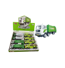 YH-711-57A SÜRTMELİ METAL 1:50 ÇÖP KAMYONU