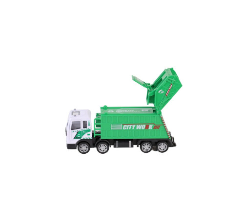 YH-711-57A SÜRTMELİ METAL 1:50 ÇÖP KAMYONU