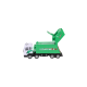 YH-711-57A SÜRTMELİ METAL 1:50 ÇÖP KAMYONU