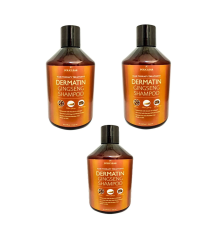 Yıkadıkça Saçları Uzatan Dökülmeyi Engelleyen Dermatın Gingseng Mucizesi Shampoo 500 ML x 3 Adet