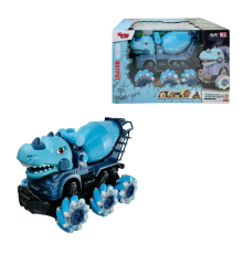 YJ-078-3 1:14 Uzaktan Kumandalı Full Fonksiyon 2.4G Dinozor Beton Mikseri