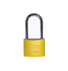 YMK Eko Sarı Boyalı Uzun Kancalı Asma Kilit 32mm