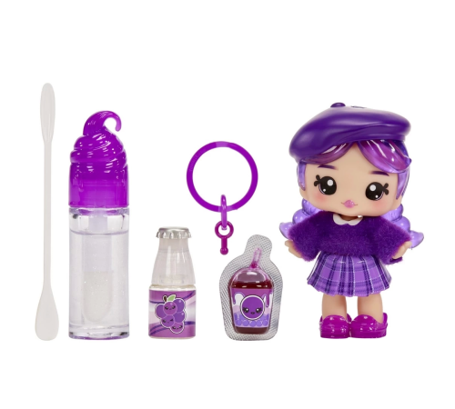 Yummiland Greta Grape Bebeği ve Dudak Parlatıcısı Yummiland Greta Grape Bebeği ve Dudak Parlatıcısı
