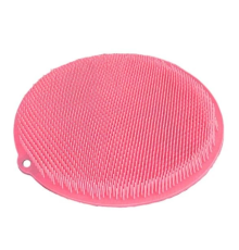 Yuvarlak Vantuzlu Banyo Sırt Kese Matı 26 cm
