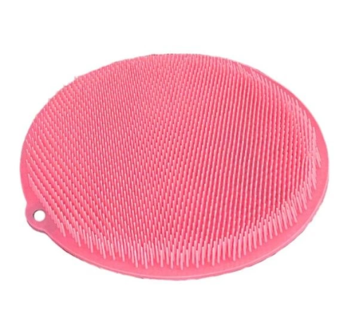 Yuvarlak Vantuzlu Banyo Sırt Kese Matı 26 cm Yuvarlak Vantuzlu Banyo Sırt Kese Matı 26 cm