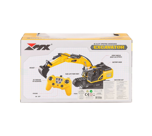 Z6814A Kumandalı Sesli Işıklı Buhar Atan Kepçe 1:18 Z6814A Kumandalı Sesli Işıklı Buhar Atan Kepçe 1:18