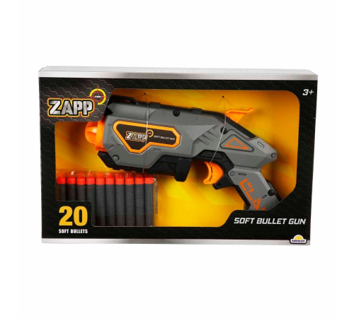 Zapp Toys 20 Mermili Sünger Dart Atan Silah 28 cm