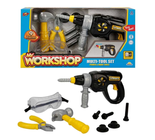 Zapp Toys My Workshop Matkaplı Tamir Seti 9 Parça Zapp Toys My Workshop Matkaplı Tamir Seti 9 Parça