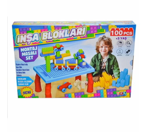 ZEY2031 İnşa Blokları Erkek Seti - Zey Toys