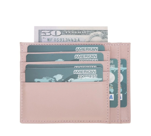 Zip Deri Fermuarlı Kartlık ZPCH NU2 Pembe Zip Deri Fermuarlı Kartlık ZPCH NU2 Pembe