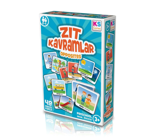 ZK238 KS, Zıt Kavramlar - Opposites / +3 yaş ZK238 KS, Zıt Kavramlar - Opposites / +3 yaş