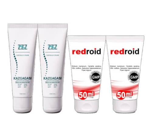 ZZZ 2 Tane Kaz Gagası Corydalis 100 ml Sırt Bel Kas Iskelet Kısmi Kullanım Kremi + 2 Tane Redroid Hemeroid Için 50 ml ZZZ 2 Tane Kaz Gagası Corydalis 100 ml Sırt Bel Kas Iskelet Kısmi Kullanım Kremi + 2 Tane Redroid Hemeroid Için 50 ml