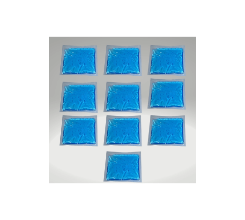 10 Adet Soğuk Sıcak Jel Kompres Termojel 13x13 Cm
