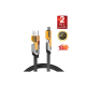 4in1 PD 65 Watt Type-C/27 Watt iPhone Halat Örgü Kırılmaz Uç 1MT Hızlı Şarj ve Data Kablosu fp98